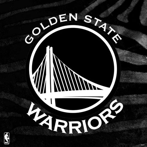 NBA Golden State Warriors Black Animal Print PS4 Slim Bundle Skin