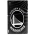 NBA Golden State Warriors Black Animal Print PS5 Slim Digital Edition Console Skin