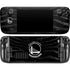 NBA Golden State Warriors Black Animal Print Steam Deck Handheld Gaming Computer Skin