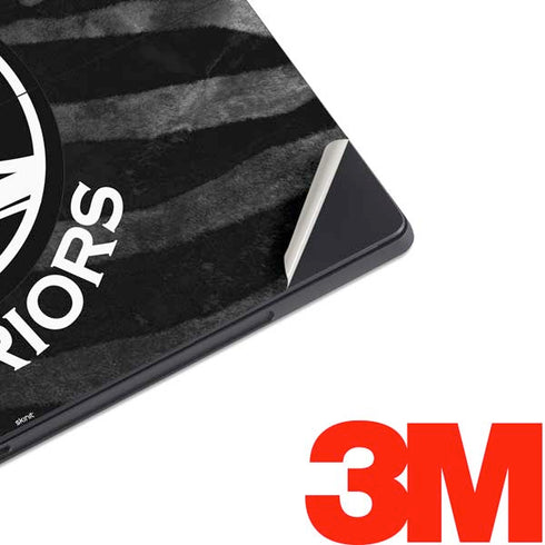 NBA Golden State Warriors Black Animal Print Surface Pro 6 Skin