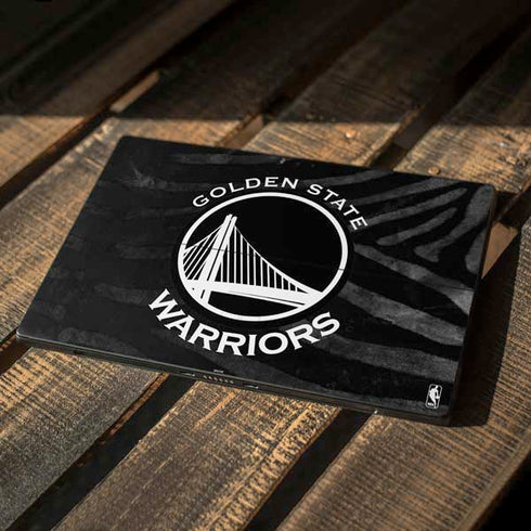 NBA Golden State Warriors Black Animal Print Surface Pro 6 Skin