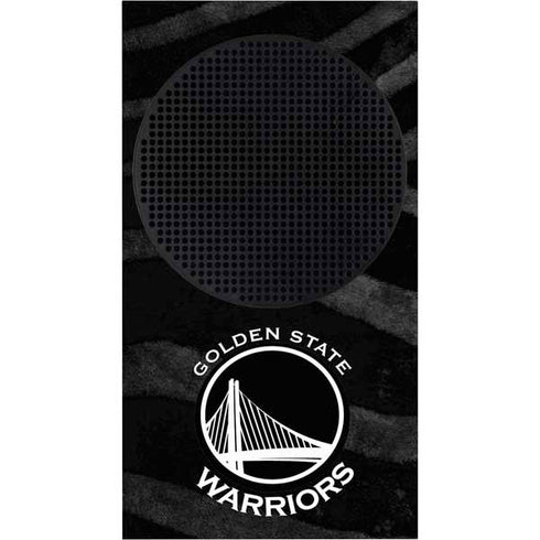 NBA Golden State Warriors Black Animal Print Xbox Series S Bundle Skin