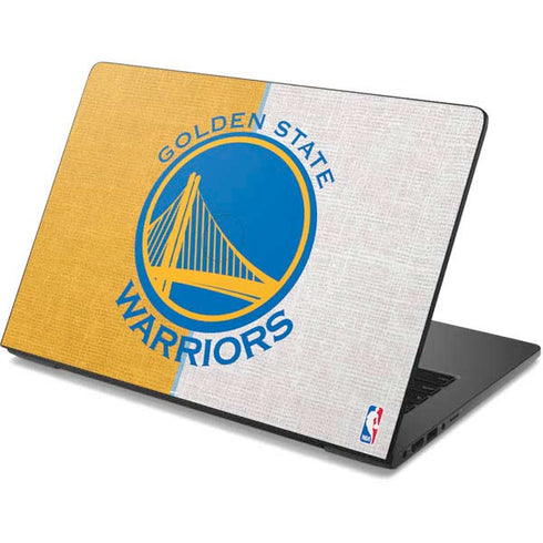 NBA Golden State Warriors Canvas Dell Chromebook Skin