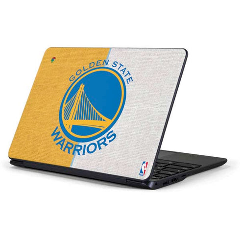 NBA Golden State Warriors Canvas Samsung Chromebook Skin