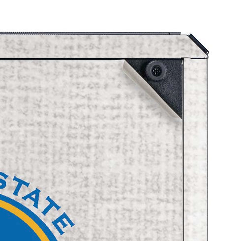 NBA Golden State Warriors Canvas Cooler Master MasterBox Q300L Mini Tower Skin
