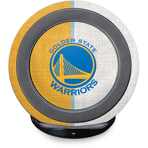 NBA Golden State Warriors Canvas Fast Charge Wireless Charging Stand Skin