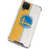 NBA Golden State Warriors Canvas Galaxy A12 Clear Case