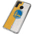 NBA Golden State Warriors Canvas Galaxy A21 Clear Case