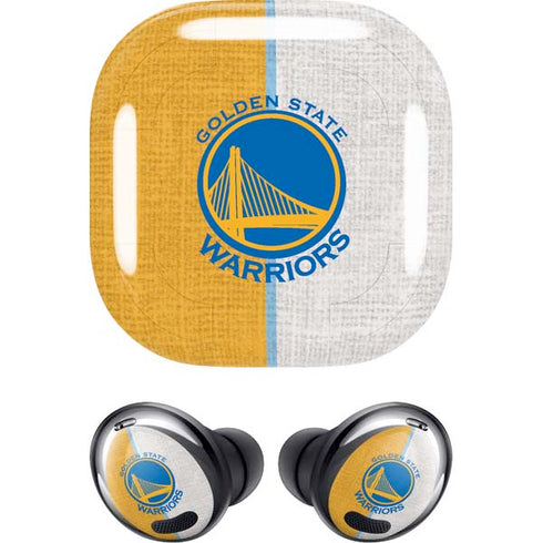 NBA Golden State Warriors Canvas Galaxy Buds Pro Skin