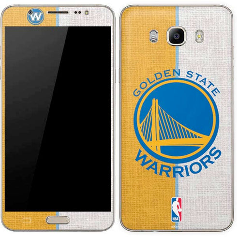 NBA Golden State Warriors Canvas Galaxy J7 Skin