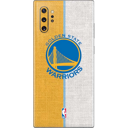 NBA Golden State Warriors Canvas Galaxy Note 10 Plus Skin