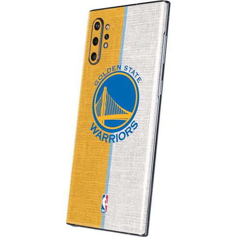 NBA Golden State Warriors Canvas Galaxy Note 10 Plus Skin