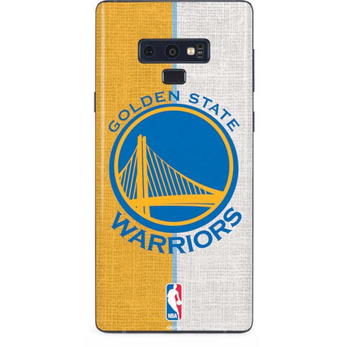 NBA Golden State Warriors Canvas Galaxy Note 9 Skin