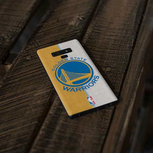 NBA Golden State Warriors Canvas Galaxy Note 9 Skin