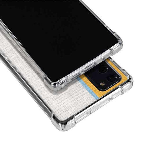 NBA Golden State Warriors Canvas Galaxy Note20 5G Clear Case