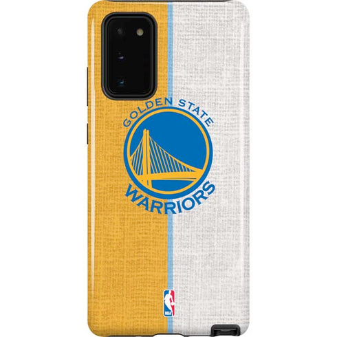 NBA Golden State Warriors Canvas Galaxy Note20 5G Pro Case
