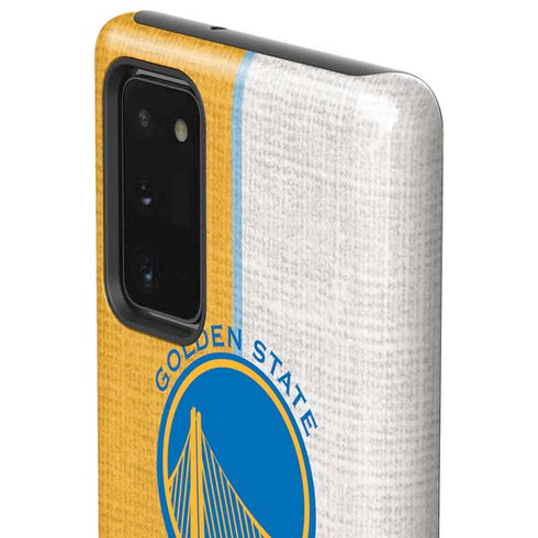 NBA Golden State Warriors Canvas Galaxy Note20 5G Pro Case