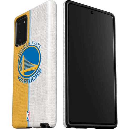 NBA Golden State Warriors Canvas Galaxy Note20 5G Pro Case