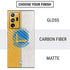 NBA Golden State Warriors Canvas Galaxy Note20 Ultra 5G Skin