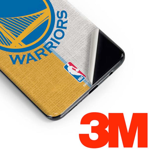 NBA Golden State Warriors Canvas Galaxy S10 Skin