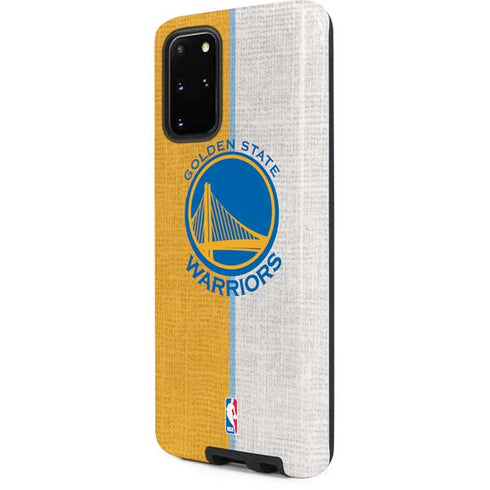 NBA Golden State Warriors Canvas Galaxy S20 Plus Pro Case