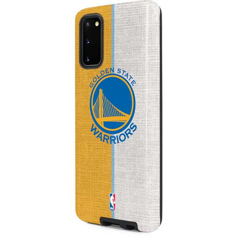 NBA Golden State Warriors Canvas Galaxy S20 Pro Case