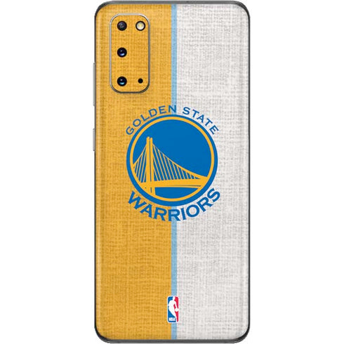 NBA Golden State Warriors Canvas Galaxy S20 Skin