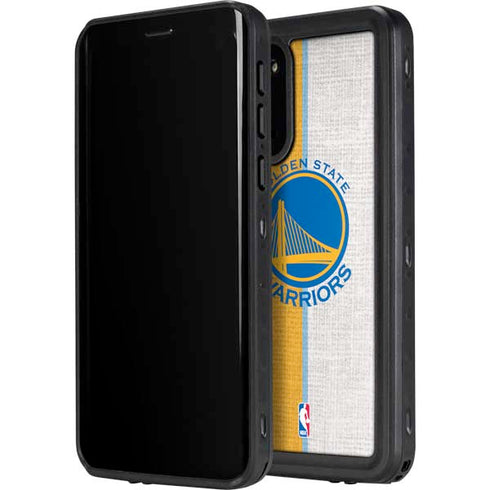 NBA Golden State Warriors Canvas Galaxy S20 Waterproof Case