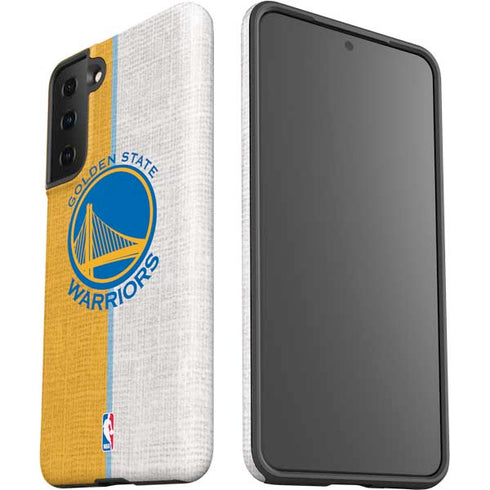 NBA Golden State Warriors Canvas Galaxy S21 FE Pro Case