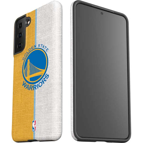 NBA Golden State Warriors Canvas Galaxy S21 Plus 5G Pro Case