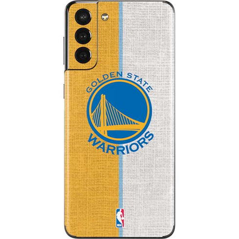 NBA Golden State Warriors Canvas Galaxy S21 Plus 5G Skin