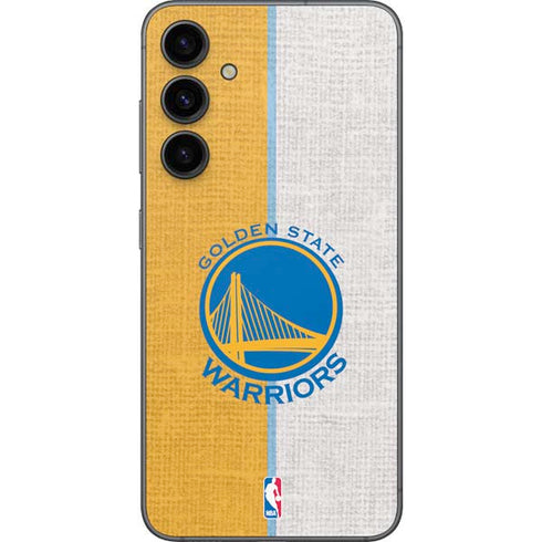 NBA Golden State Warriors Canvas Galaxy S23 FE Skin
