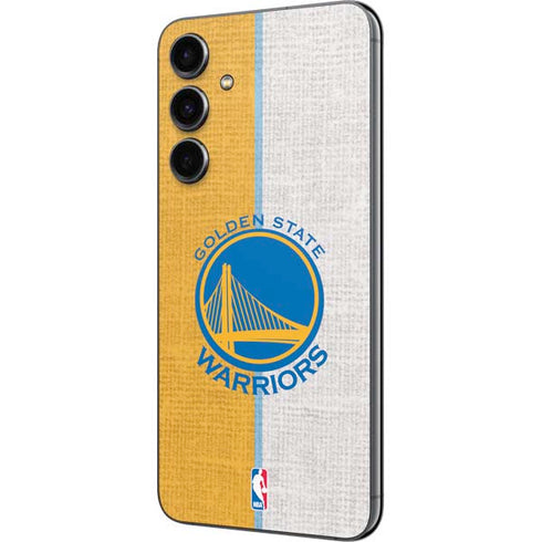 NBA Golden State Warriors Canvas Galaxy S23 FE Skin