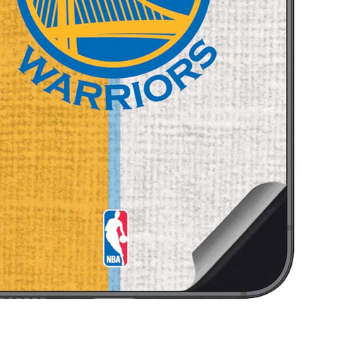 NBA Golden State Warriors Canvas Galaxy S23 FE Skin