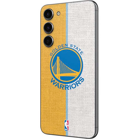 NBA Golden State Warriors Canvas Galaxy S23 Plus Skin