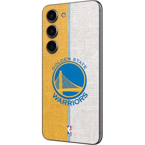 NBA Golden State Warriors Canvas Galaxy S23 Skin