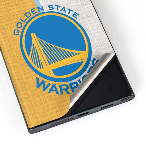 NBA Golden State Warriors Canvas Galaxy S23 Ultra Skin