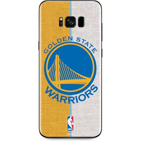 NBA Golden State Warriors Canvas Galaxy S8 Skin