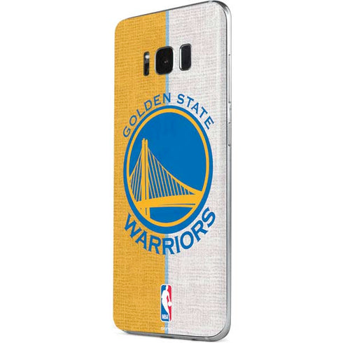 NBA Golden State Warriors Canvas Galaxy S8 Skin