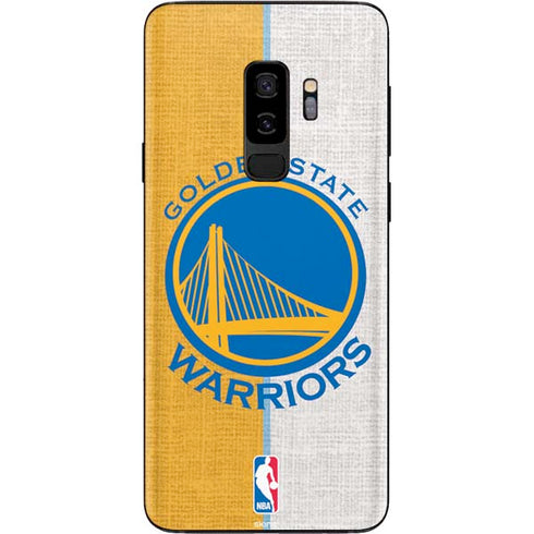 NBA Golden State Warriors Canvas Galaxy S9 Plus Skin