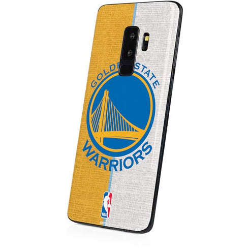 NBA Golden State Warriors Canvas Galaxy S9 Plus Skin