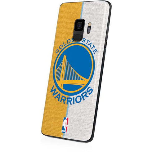 NBA Golden State Warriors Canvas Galaxy S9 Skin