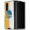 NBA Golden State Warriors Canvas Galaxy Z Fold4 5G Clear Case