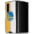 NBA Golden State Warriors Canvas Galaxy Z Fold4 5G Clear Case