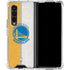 NBA Golden State Warriors Canvas Galaxy Z Fold4 5G Clear Case