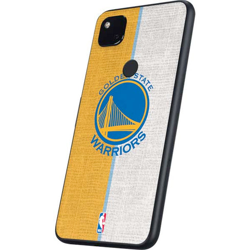 NBA Golden State Warriors Canvas Google Pixel 4a Skin