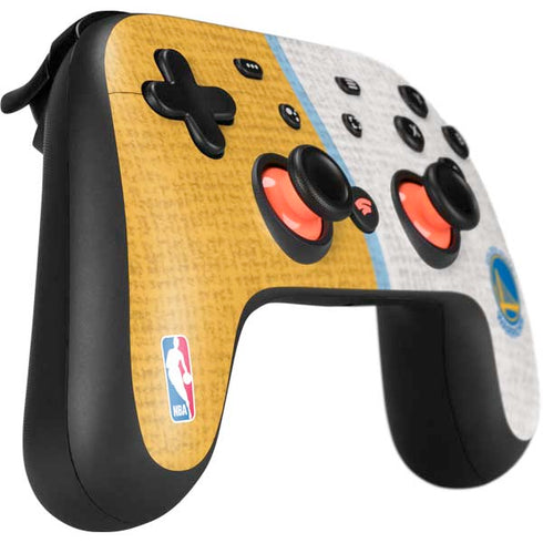 NBA Golden State Warriors Canvas Google Stadia Controller Skin