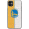 NBA Golden State Warriors Canvas iPhone 11 Clear Case