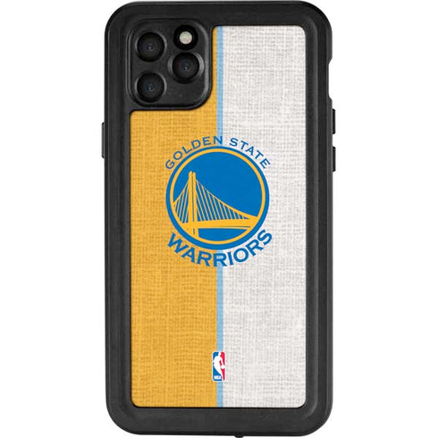 NBA Golden State Warriors Canvas iPhone 11 Pro Max Waterproof Case