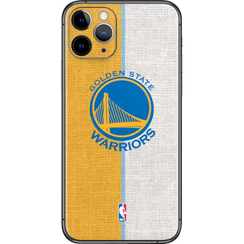 NBA Golden State Warriors Canvas iPhone 11 Pro Skin